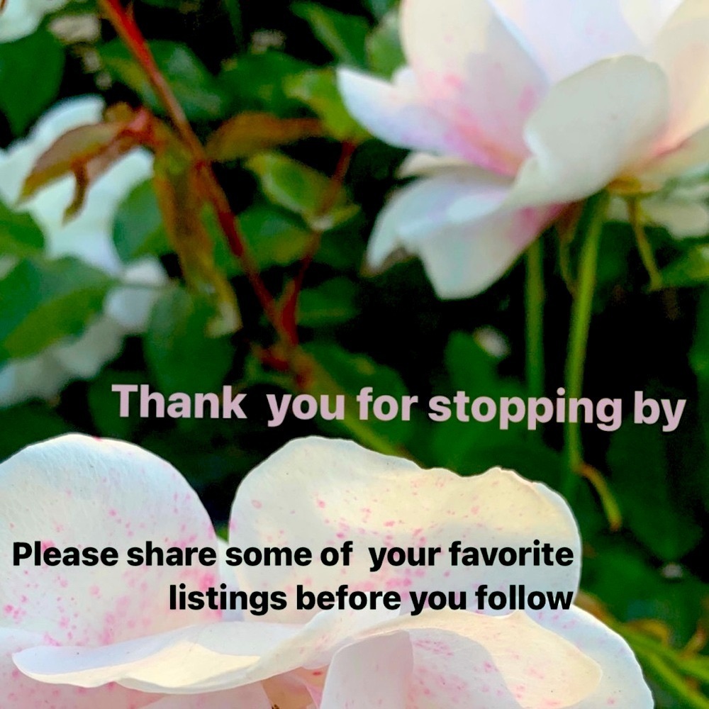 Share first and then follow! It helps! pick your favorite listings spread love